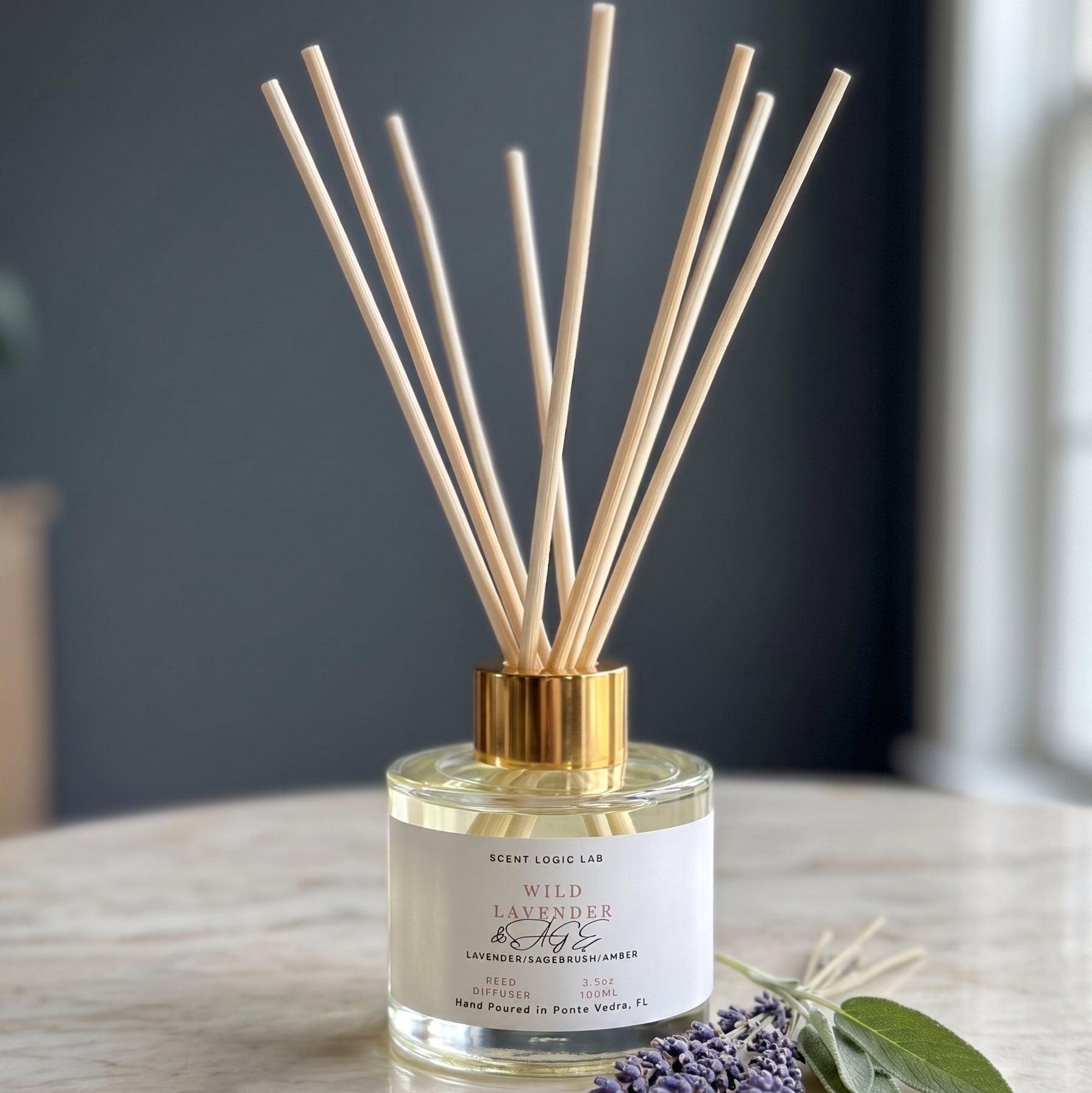 Wild Lavender Reed Diffuser – 100ml & 200ml